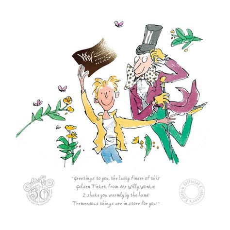 Charlie And The Chocolate Factory 50th Anniversary-Quentin Blake | Quentin blake illustrations ...