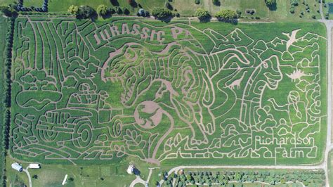 Richardson 2023 Corn Maze Design Revealed! — McHenry County Living