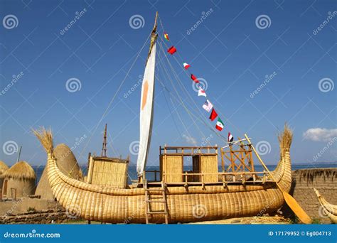 Reed Boat Stock Photography - Image: 17179952