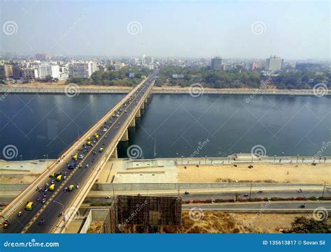 Sabarmati River Front Ahmedabad Stock Image - Image of world, view ...