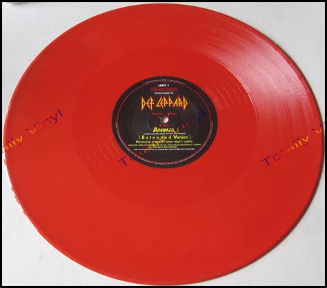 Totally Vinyl Records || Def Leppard - Animal (extended version) / Animal / Tear it down 12 inch ...