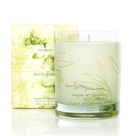 Thymes Poured Aromatic Candle, Eucalyptus | Aromatic candles, Candles ...