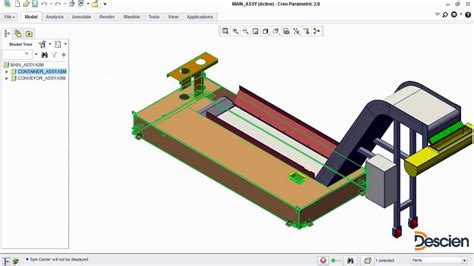 Chip conveyor design | Industrial Product Design by intern | DeScien - YouTube