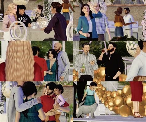 THEDEVILLIERS — 'family party' deco sims | the devilliers on Patreon ...