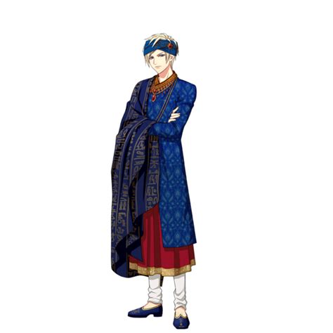 File:Sakyo Royal Blue Loved by the Royal Family Fullbody.png - A3! Wiki