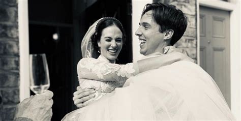 Downton Abbey Star Jessica Brown Findlay's Wedding Photos