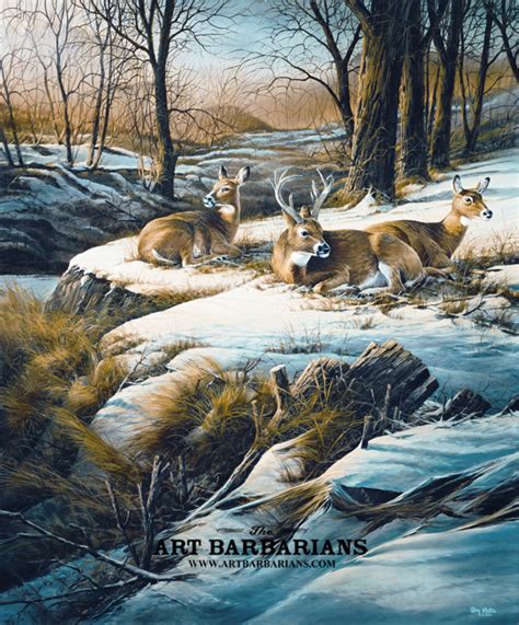 Wildlife art prints plus original paintings with a wide selection from ArtBarbarians.com located ...