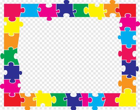 Puzzle Clipart Border