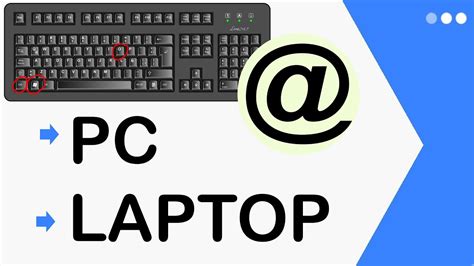 COMO PONER EL ARROBA EN CUALQUIER TECLADO PC Y LAPTOP 2020 - YouTube