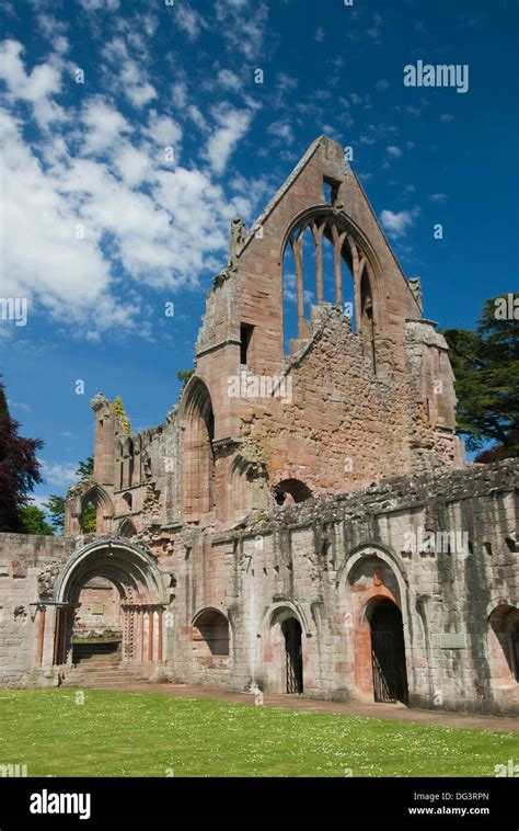 Dryburgh Abbey, near St Boswells, Scotland, UK Stock Photo - Alamy