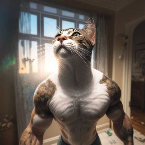 The buff cat by fatalvenom26 on DeviantArt