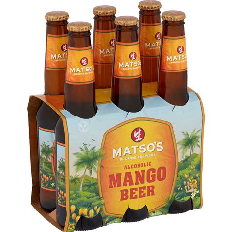 Matso's Mango Beer Bottle 330ml | Woolworths