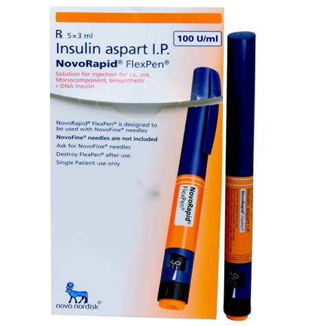 Novorapid 100IU/ml Flexpen 3 ml | Uses, Side Effects, Price | Apollo ...