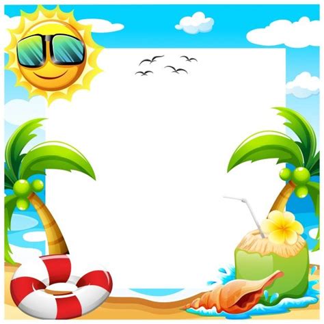 Summer Beach Background