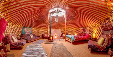 Traditional Mongolian Yurt Interior