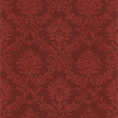 Red Victorian Damask Wallpaper 3 Double Rolls