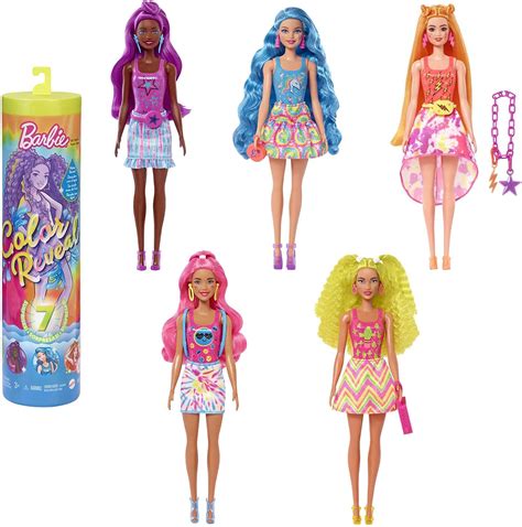 Barbie Color Reveal Neon and Totally Neon Series dolls - YouLoveIt.com