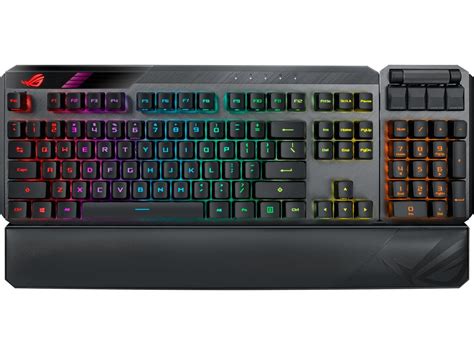 ASUS MA02 ROG Claymore II Wireless Modular Gaming Mechanical Keyboard with ROG RX Blue Switches ...