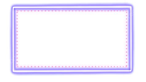 Purple Webcam Overlay White Transparent, Webcam Overlay Neon Border Purple, Webcam, Neon Border ...