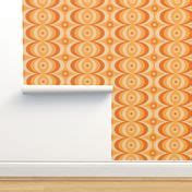 Retro vintage, 70s, 60s, geometric, Wallpaper | Spoonflower