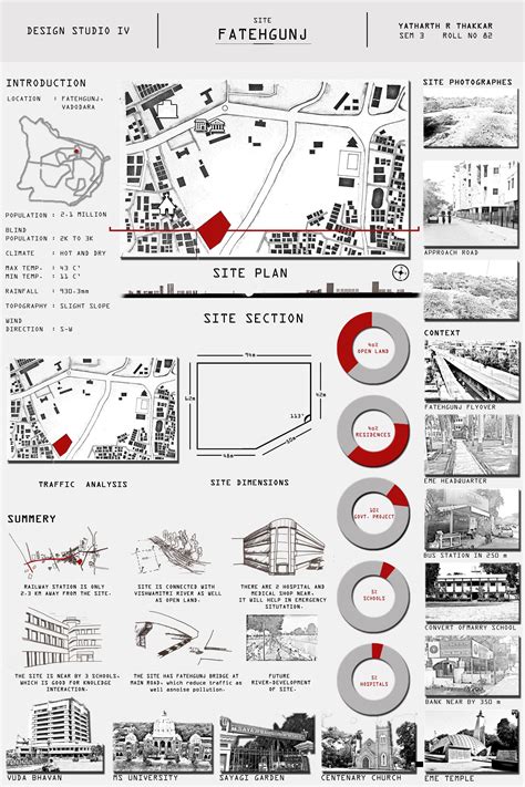 Architecture Site Analysis Drawing