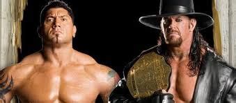 video : Batista vs Undertaker in match WWE World Championship ...