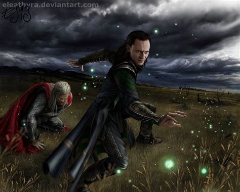 Thor and Loki by eleathyra on deviantART | Loki, Loki thor, Loki fanart