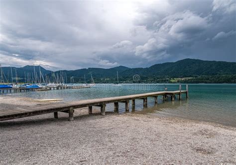 The Mountain Lake Tegernsee in Bavaria, Germany Stock Image - Image of pond, green: 99251761