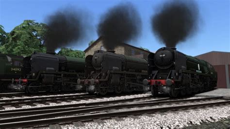 REVIEW: Bossman Games Bulleid Light Pacific steam locomotive pack for ...