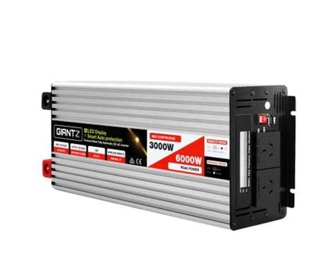 Giantz 12V 3000W Pure Sine Wave Power Inverter