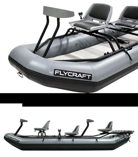 inflatable 3 person fishing boat - FLYCRAFT USA