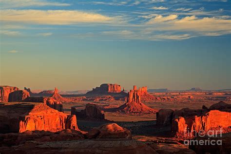 Hunts Mesa Sunrise Photograph by Fred Stearns | Fine Art America