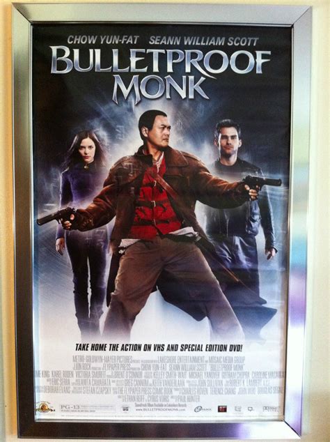 Bulletproof Monk Movie Poster 27x40 Used Chow Yun-Fat, Seann William S ...