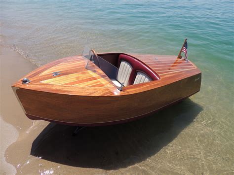 Boat Chris Craft REPLICA Wood Electric Power Summer Toy Made USA Antique Look boat for sale from USA