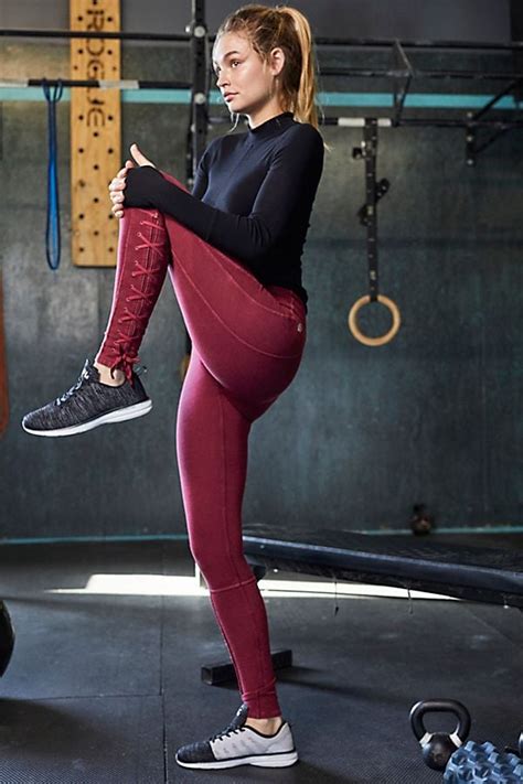 FP Movement Pixi Lace Up Legging | Best Fall Running Clothes | POPSUGAR ...