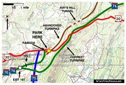 Map Of Pa Turnpike With Exits