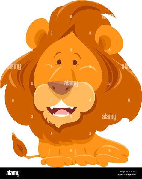 Lion mascot clip art hi-res stock photography and images - Alamy