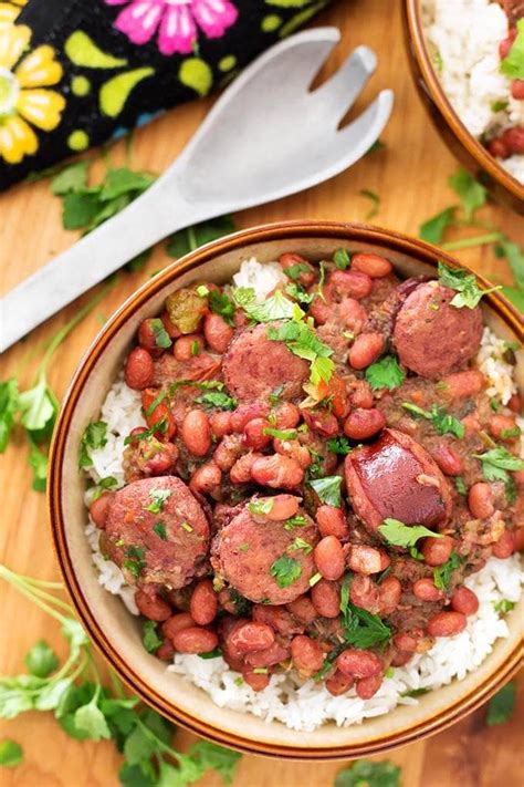 Instant Pot Red Beans and Rice with Sausage - Simply Happy Foodie