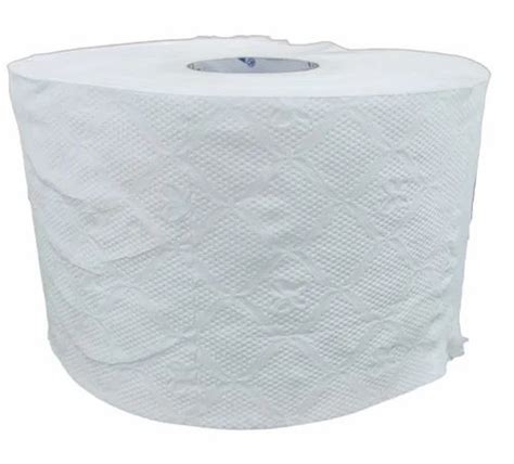 White Plain 3 Ply Jumbo Toilet Paper Roll at Rs 45/roll in Neral | ID ...