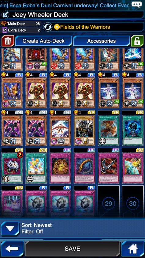 [Deck] Tips to improve my Joey deck? : r/DuelLinks