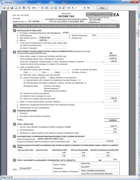 Monthly Malaysia Payroll Report and Salary Payslip | Actpay