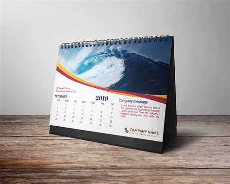 Desk Calendar on Behance