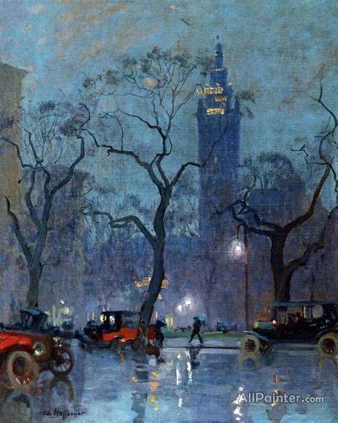 Charles Hoffbauer Madison Square Park Oil Painting Reproductions for ...