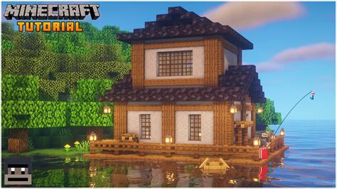 Minecraft | How to Build a Japanese Lake House (Tutorial) - YouTube