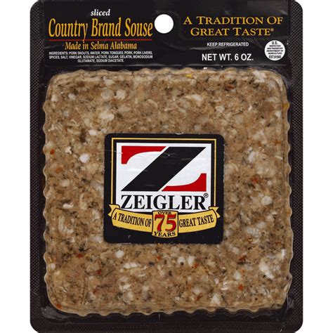 Zeigler Souse, Country Brand, Sliced | Meat | Edwards Food Giant