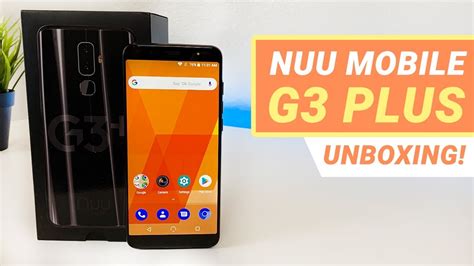 Nuu Mobile G3 Plus - Unboxing and First Impressions! - YouTube