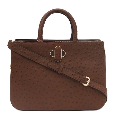 Buy Da Milano LB-4397 Brown Genuine Leather Satchel Bag at Amazon.in