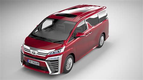 Toyota Vellfire 2023 Model - TurboSquid 2030742