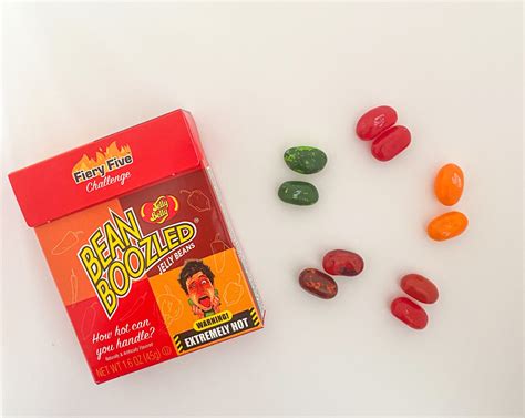 Jelly Belly Bean Boozled Fiery Five Challenge, if you can handle the heat