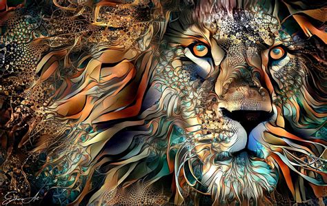 25 Excellent abstract painting lion You Can Download It Without A Dime ...